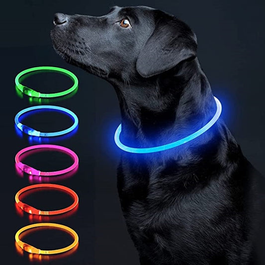 2023 Adjustable/Rechargeable Luminous Dog Collar